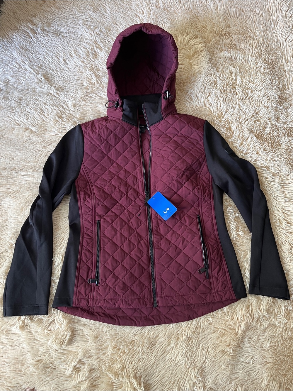 Andrew Marc Women's Mixed Media Jacket